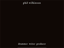 Tablet Screenshot of philwilkinson.com